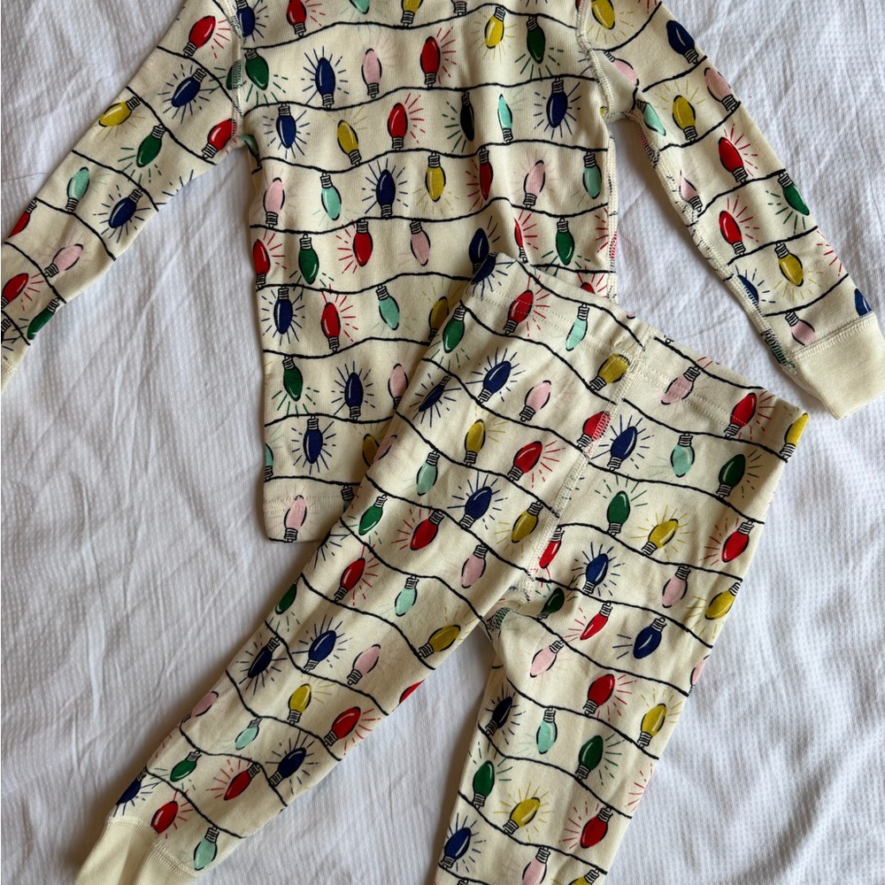 Hanna Andersson Multicolor String Lights Kids Pajamas - Picture 4 of 4